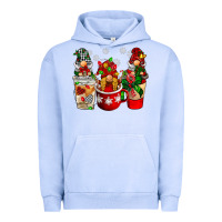 Pigment Grape Ice Christmas coffee gnome Urban Hoodie - BarkalooDesign