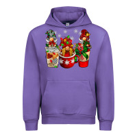 Tulip Christmas coffee gnome Urban Hoodie - BarkalooDesign