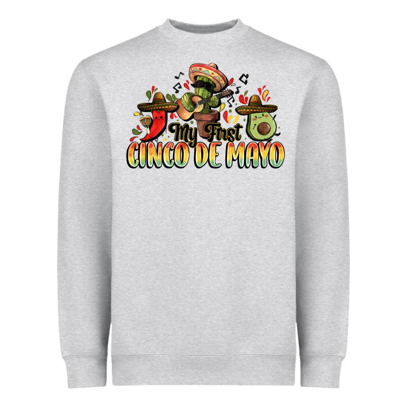 My First Cinco De Mayo Heavyweight Sweatshirt by FaDigitalArtStudio | Teevron