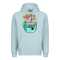 Blue Mist LGBTQ Unicorn And Narwhal Mug Premium Hoodie - BundleAndBundleShop