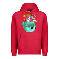 Cardinal LGBTQ Unicorn And Narwhal Mug Premium Hoodie - BundleAndBundleShop