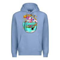 Colony Blue LGBTQ Unicorn And Narwhal Mug Premium Hoodie - BundleAndBundleShop