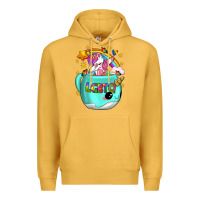 Mustard LGBTQ Unicorn And Narwhal Mug Premium Hoodie - BundleAndBundleShop