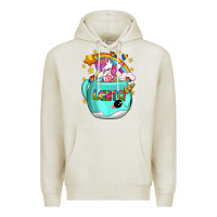 Oatmeal Heather LGBTQ Unicorn And Narwhal Mug Premium Hoodie - BundleAndBundleShop