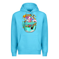 Ocean Blue LGBTQ Unicorn And Narwhal Mug Premium Hoodie - BundleAndBundleShop