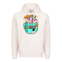 Pale Pink LGBTQ Unicorn And Narwhal Mug Premium Hoodie - BundleAndBundleShop