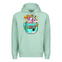 Seafoam LGBTQ Unicorn And Narwhal Mug Premium Hoodie - BundleAndBundleShop