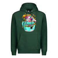 Sports Green LGBTQ Unicorn And Narwhal Mug Premium Hoodie - BundleAndBundleShop