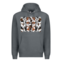 Rock cowhide brushstrokes Premium Hoodie - RanaPortraitStore