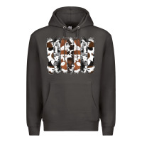 Smoke cowhide brushstrokes Premium Hoodie - RanaPortraitStore