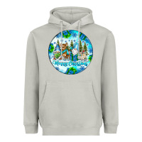 Moon Dust merry christmas Heavyweight Hoodie - CowhideDigitalArt