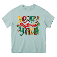Arona merry christmas y'all Heavy Core Tee - MaliasSmallBusiness