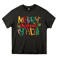Asphalt merry christmas y'all Heavy Core Tee - MaliasSmallBusiness