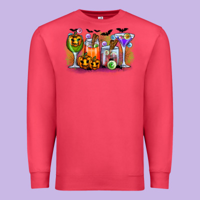 Halloween Premium Sweatshirt Designed By Cowhidedigitalart