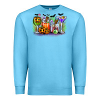 Ocean Blue halloween Premium Sweatshirt - CowhideDigitalArt