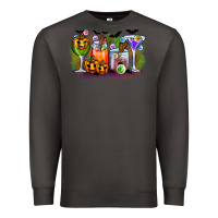 Smoke halloween Premium Sweatshirt - CowhideDigitalArt