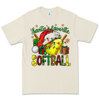Bone santa's favorite softball bbs Premium Tee - BundleAndBundleShop