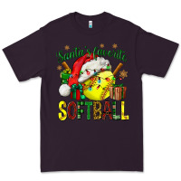 Plum santa's favorite softball bbs Premium Tee - BundleAndBundleShop