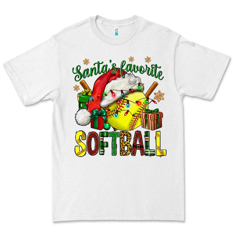 Santa's Favorite Softball Bbs Premium Tee by BundleAndBundleShop | Teevron