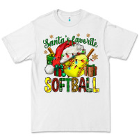White santa's favorite softball bbs Premium Tee - BundleAndBundleShop