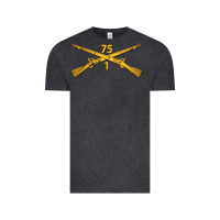 Vintage Black 1st bn 75th infantry regiment ranger branch wo txt Vintage Tee - maiPhamDesign