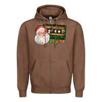 Chestnut santa cassette Zipper Hoodie - FaDigitalArtStudio