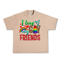 Burro I love my gay friends Urban Heavy Tee - NancyCooperArtShop