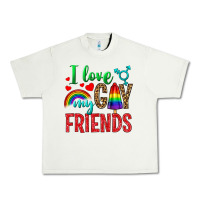 Pistachio I love my gay friends Urban Heavy Tee - NancyCooperArtShop