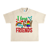 Sandshell I love my gay friends Urban Heavy Tee - NancyCooperArtShop