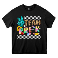 Black team pre k Heavy Core Tee - NancyCooperArtShop