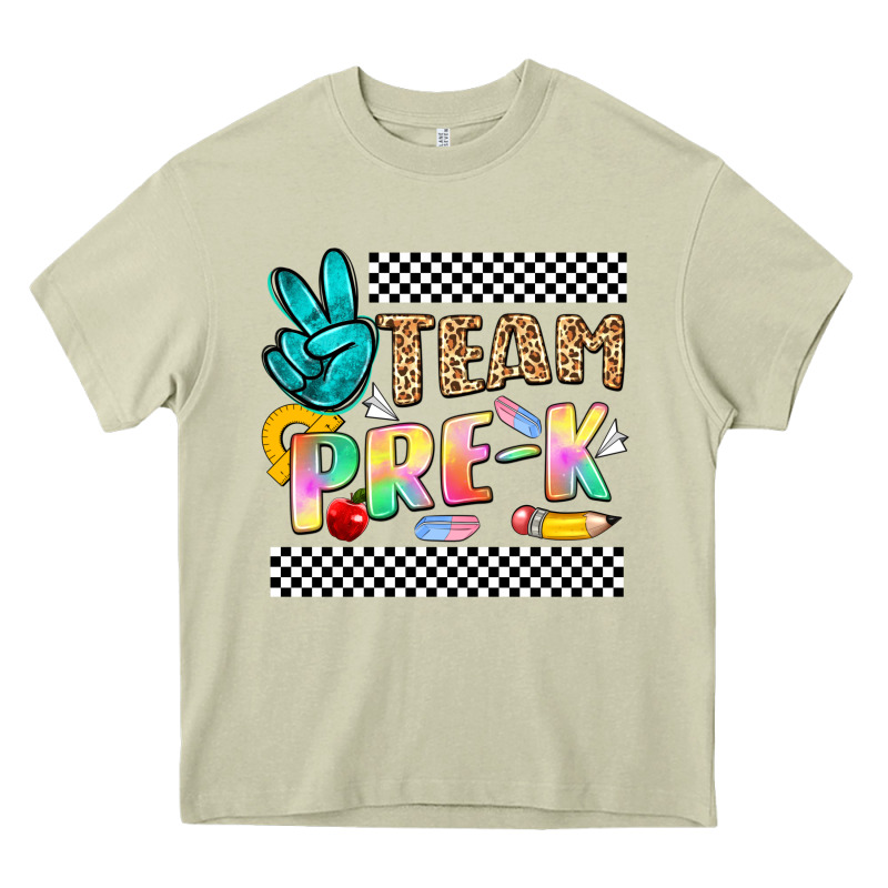 Team Pre K Heavy Core Tee by NancyCooperArtShop | Teevron