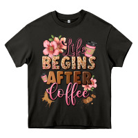 Asphalt life begins after coffee Heavy Core Tee - JahusDesignShop