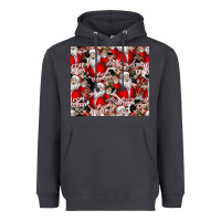Smoke Merry Christmas Heavyweight Hoodie - CowhideDigitalArt