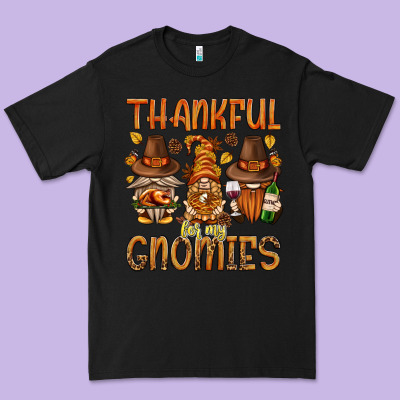 Thankful For My Gnomies Bbs Premium Tee Designed By Bundleandbundleshop