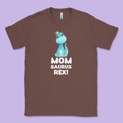 Mommy Saurus Rex Mom Mom Gift Dino Classic Tee Designed By Bettercallsaul