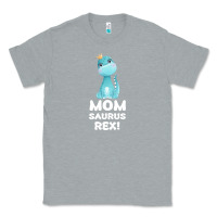 Heather Grey Mommy Saurus Rex Mom Mom Gift Dino Classic Tee - Bettercallsaul