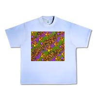 Grape Ice Mardi Gras Urban Heavy Tee - NancyCooperArtShop