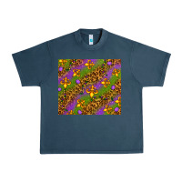 Midnight Navy Mardi Gras Urban Heavy Tee - NancyCooperArtShop