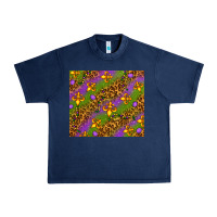 Navy Mardi Gras Urban Heavy Tee - NancyCooperArtShop