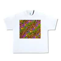 White Mardi Gras Urban Heavy Tee - NancyCooperArtShop