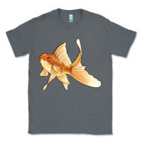 Charcoal Heather Goldfish Classic Tee - LillyAllenDesigns