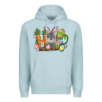 Blue Mist hop easter day Premium Hoodie - FaDigitalArtStudio