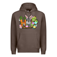 Coffee hop easter day Premium Hoodie - FaDigitalArtStudio