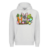 Dove Grey hop easter day Premium Hoodie - FaDigitalArtStudio