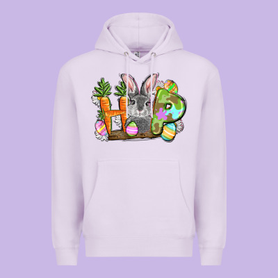 Hop Easter Day Premium Hoodie Designed By Fadigitalartstudio