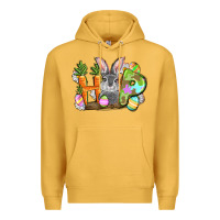 Mustard hop easter day Premium Hoodie - FaDigitalArtStudio