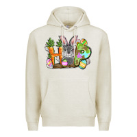 Oatmeal Heather hop easter day Premium Hoodie - FaDigitalArtStudio