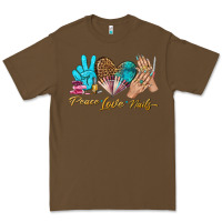 Cacao peace love nails bbs Premium Tee - BundleAndBundleShop