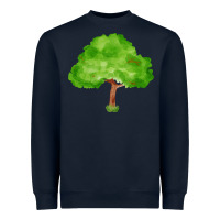Navy tree fa element 1 Heavyweight Sweatshirt - FaDigitalArtStudio