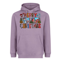 Lavender merry christmas Heavyweight Hoodie - CowhideDigitalArt